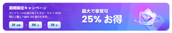 ChatArtのダイヤキャンペーン