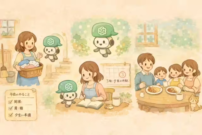 ChatGPTを家庭専属アシスタントにする使い方
